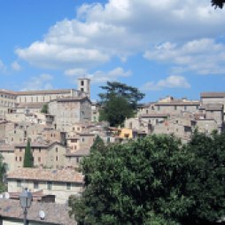 Todi is perched on two hills